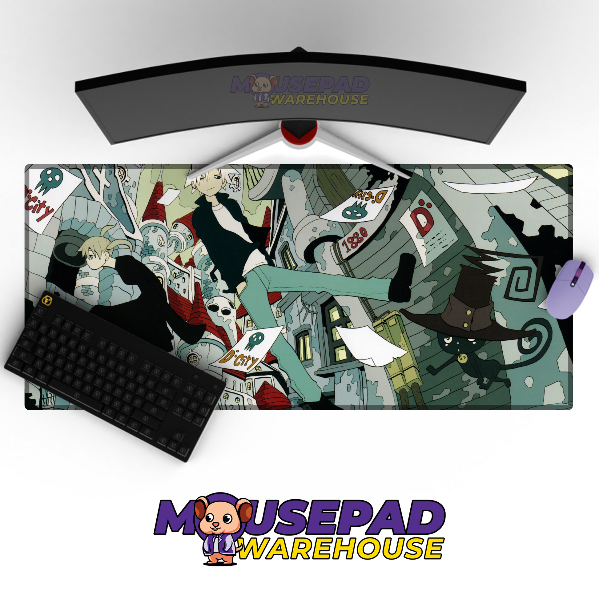 Soul Eater V62 Mousepad Mockup