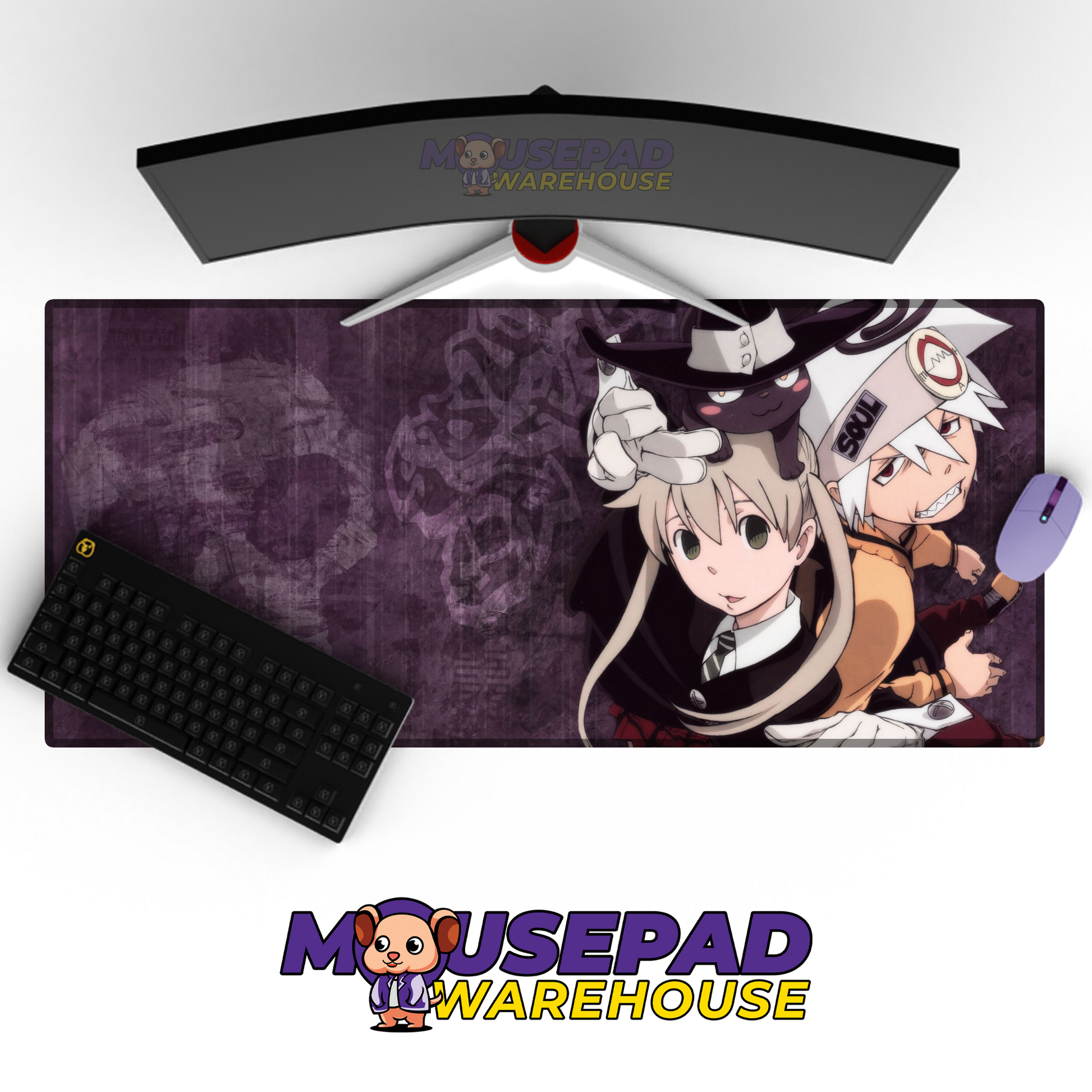 Soul Eater V65 Mousepad Mockup