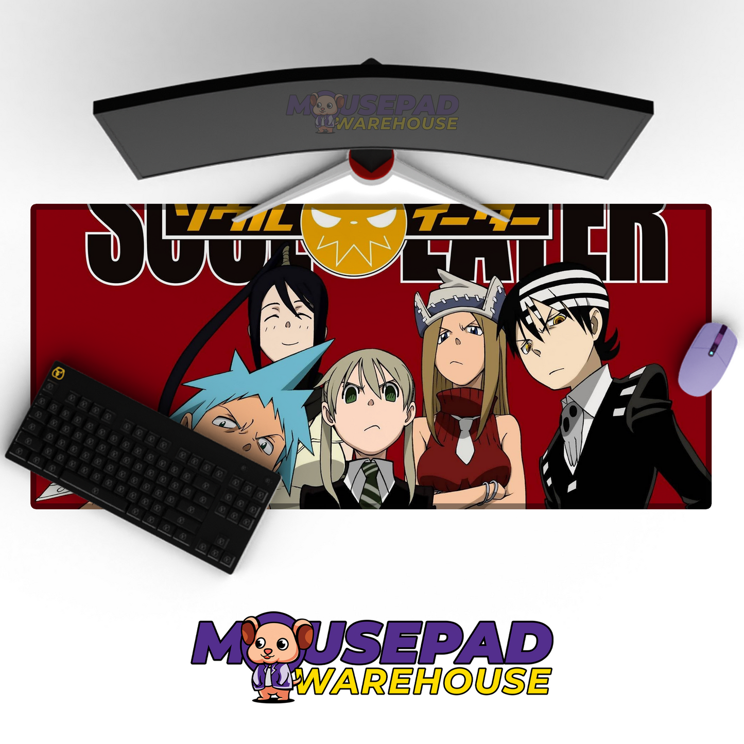 Soul Eater V8 Mousepad Mockup
