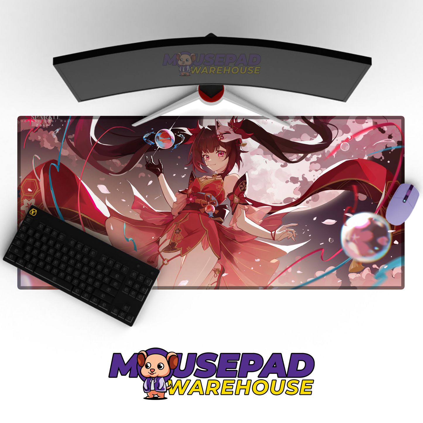 Sparkle Honkai Star Rail V13 Mousepad Mockup