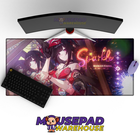 Sparkle Honkai Star Rail V4 Mousepad Mockup