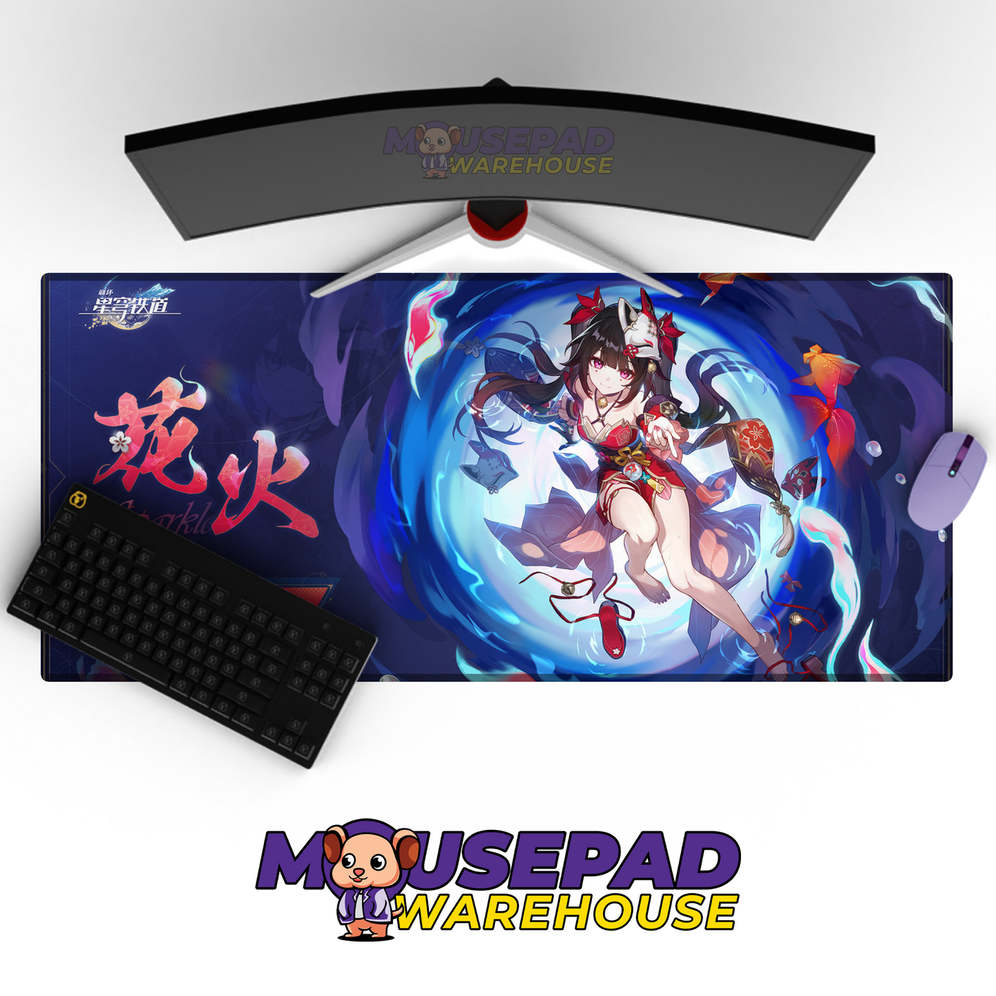 Sparkle Honkai Star Rail V5 Mousepad Mockup