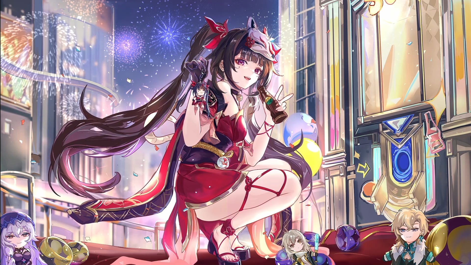 Sparkle Honkai Star Rail V8 Mousepad