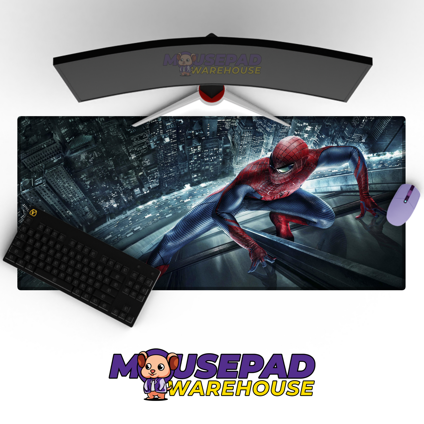 Spider Man V10 Mousepad Mockup