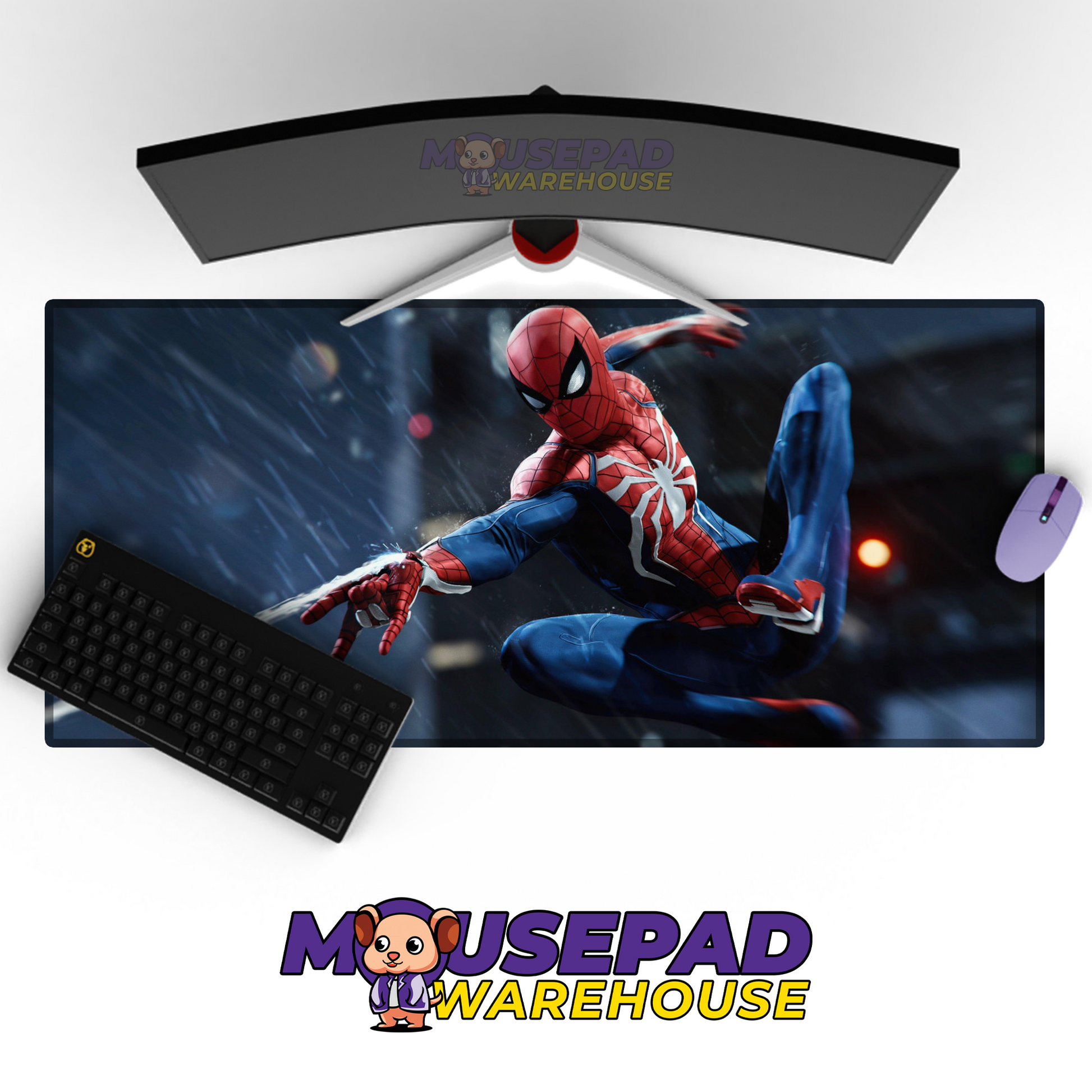 Spider Man V12 Mousepad Mockup