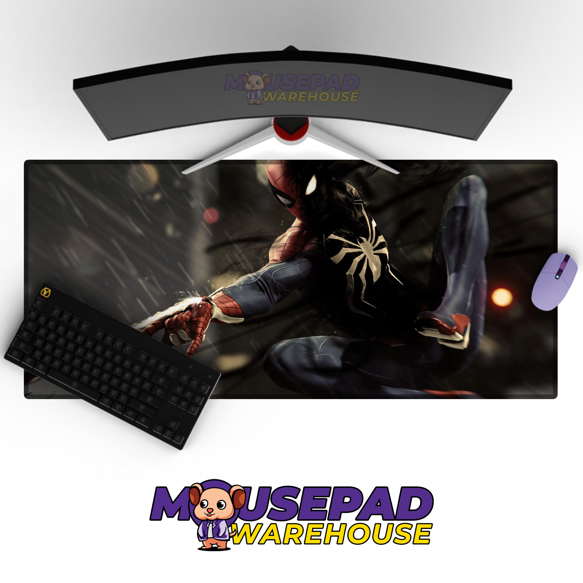 Spider Man V15 Mousepad Mockup