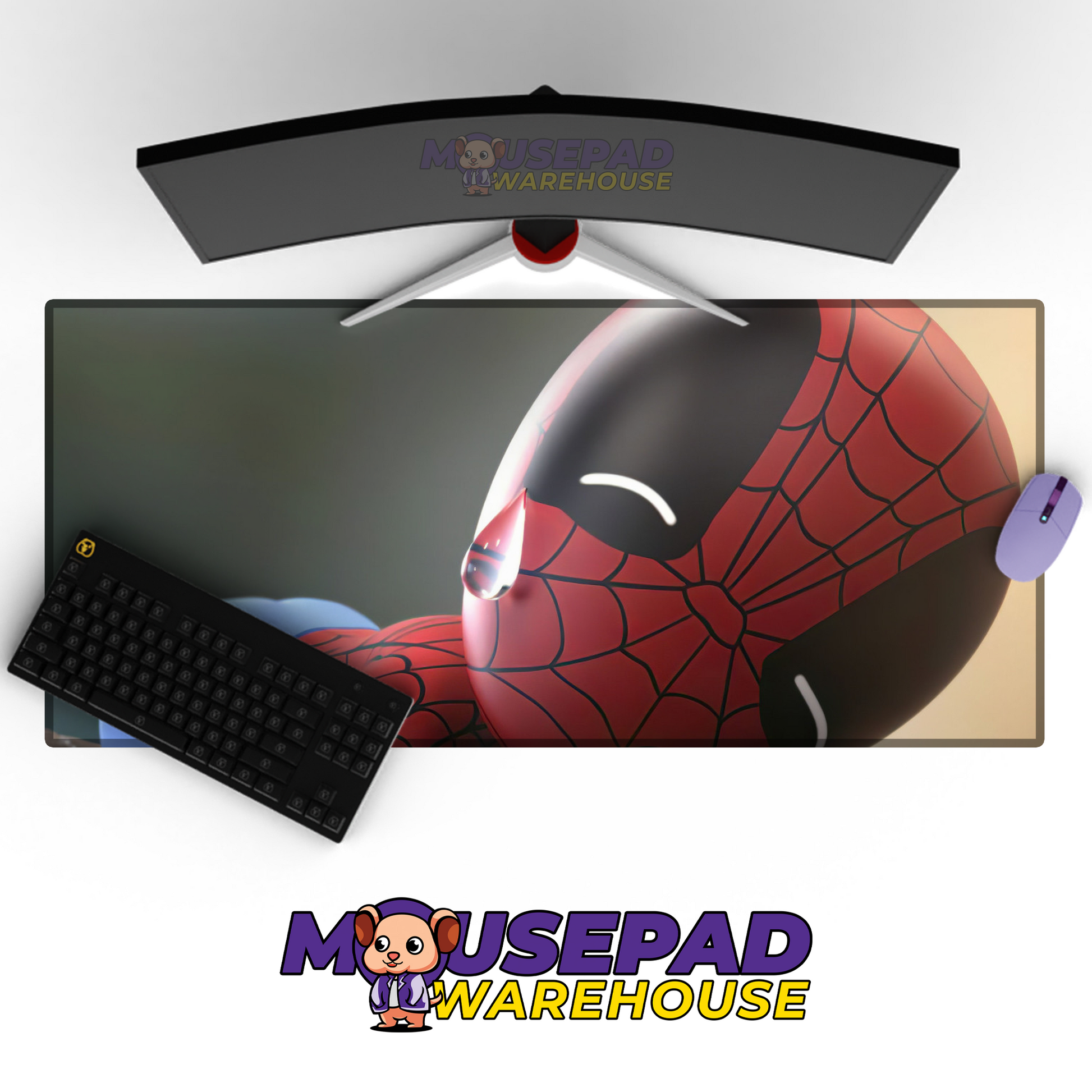 Spider Man V17 Mousepad Mockup