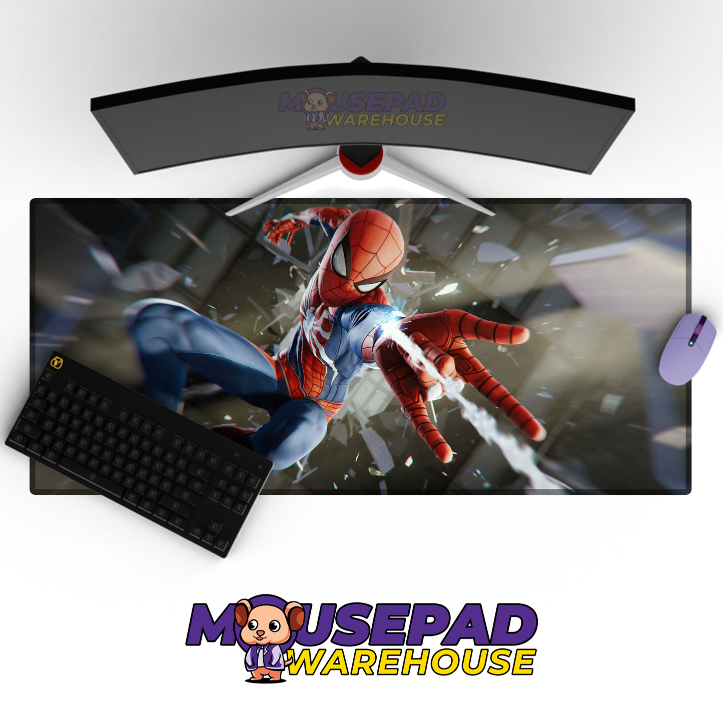 Spider Man V18 Mousepad Mockup