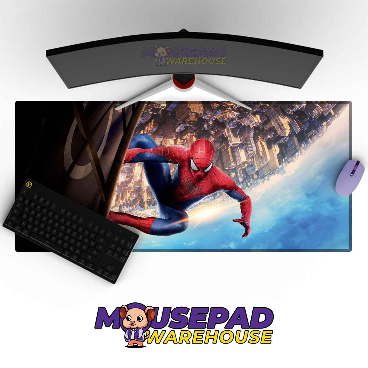 Spider Man V19 Mousepad Mockup