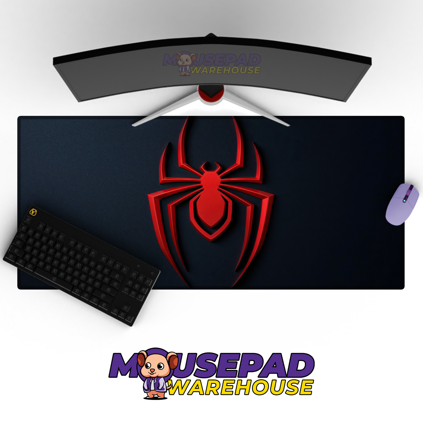 Spider Man V20 Mousepad Mockup