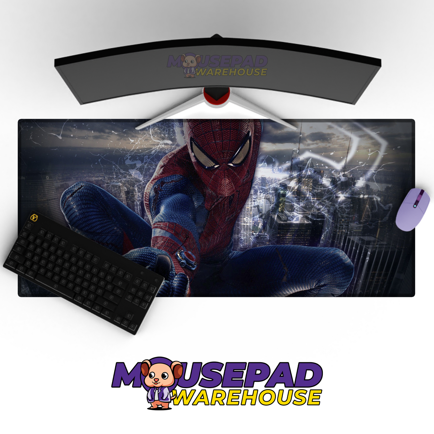 Spider Man V23 Mousepad Mockup