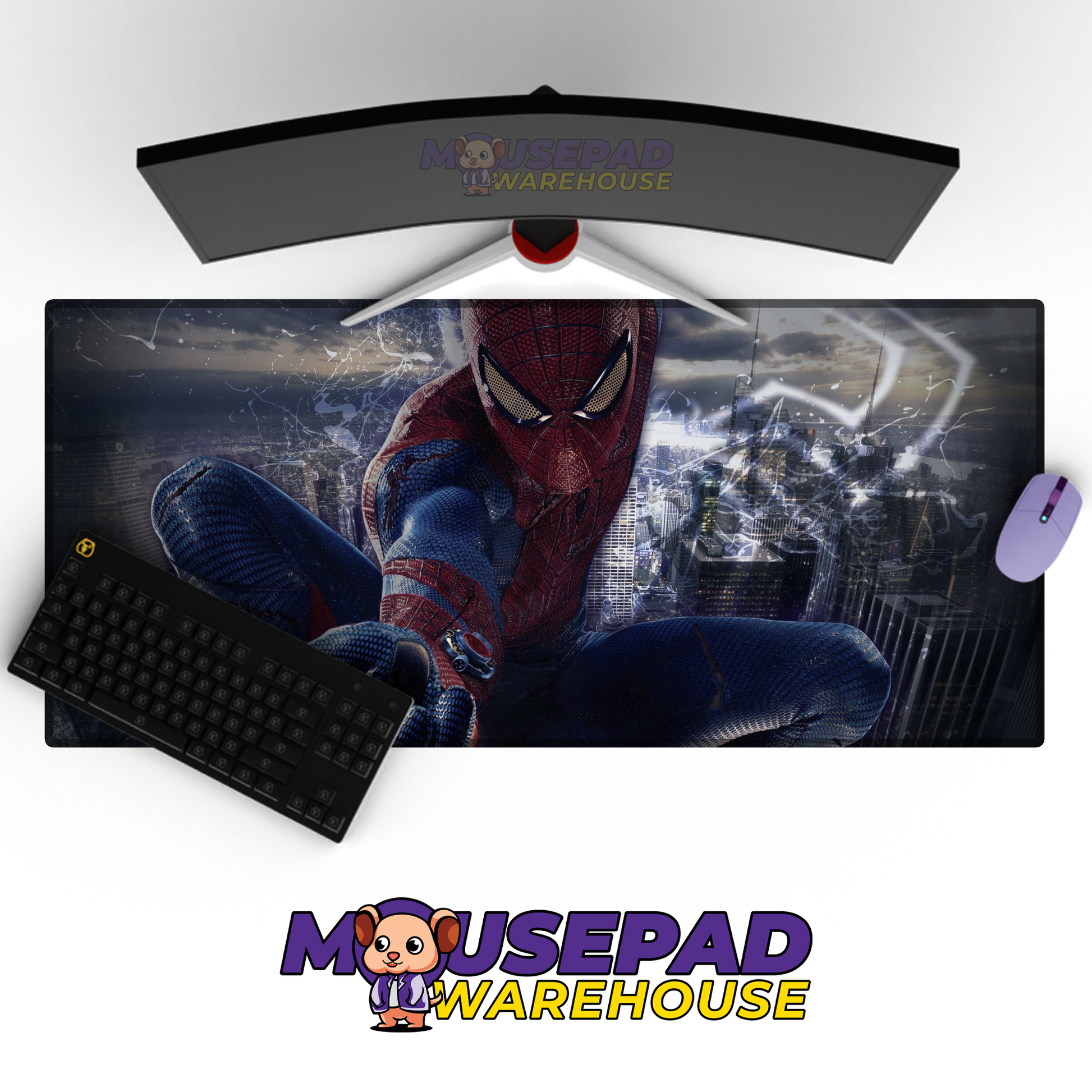 Spider Man V23 Mousepad Mockup