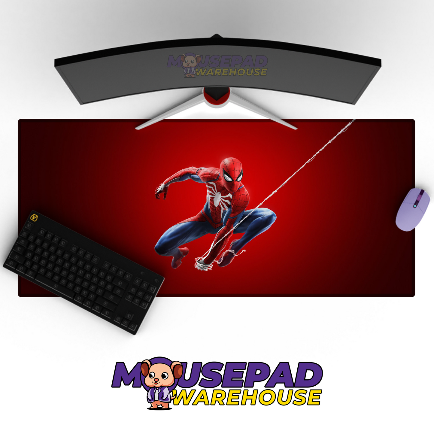 Spider Man V24 Mousepad Mockup