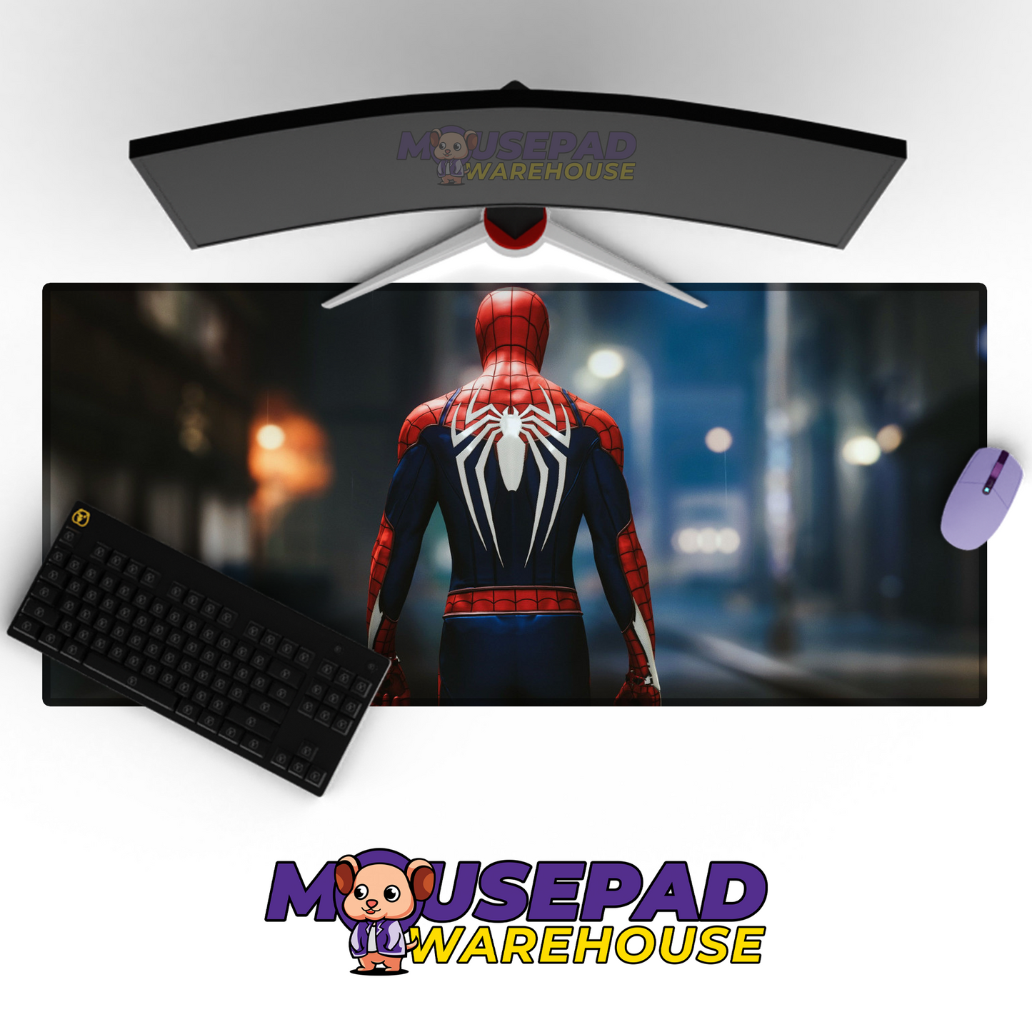 Spider Man V25 Mousepad Mockup
