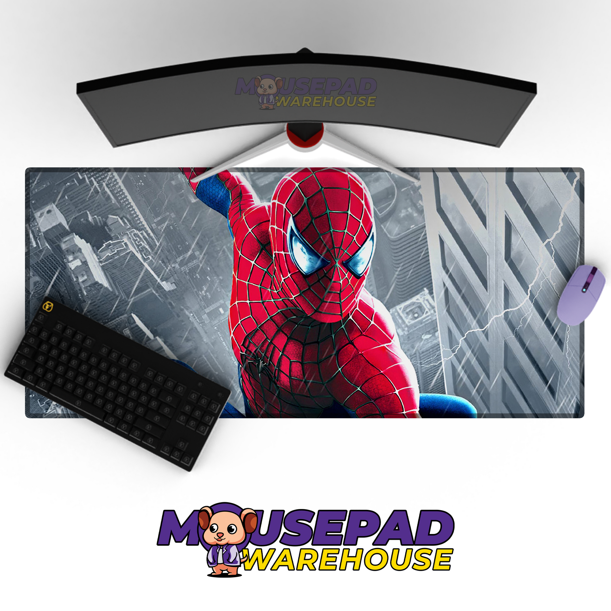 Spider Man V26 Mousepad Mockup