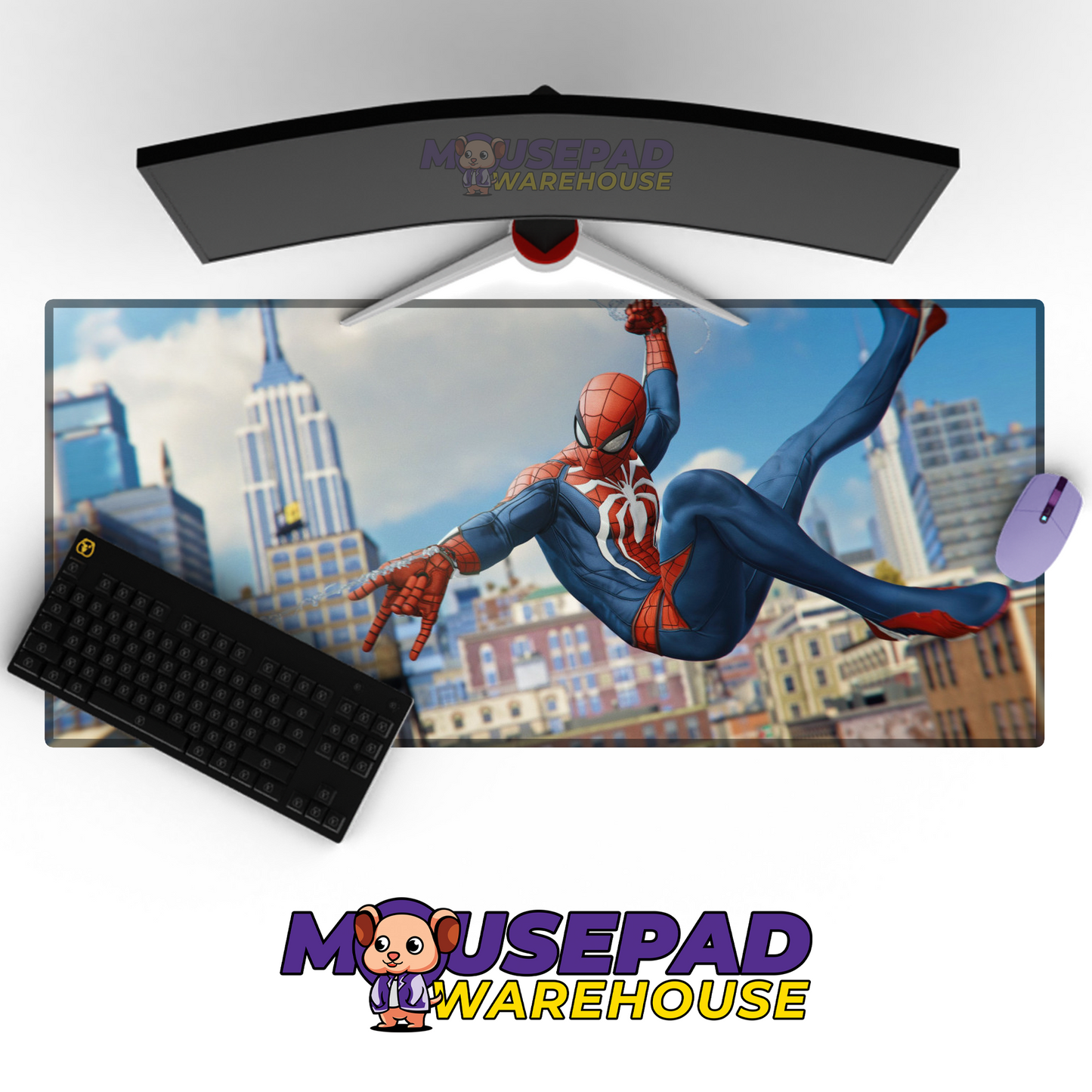 Spider Man V27 Mousepad Mockup
