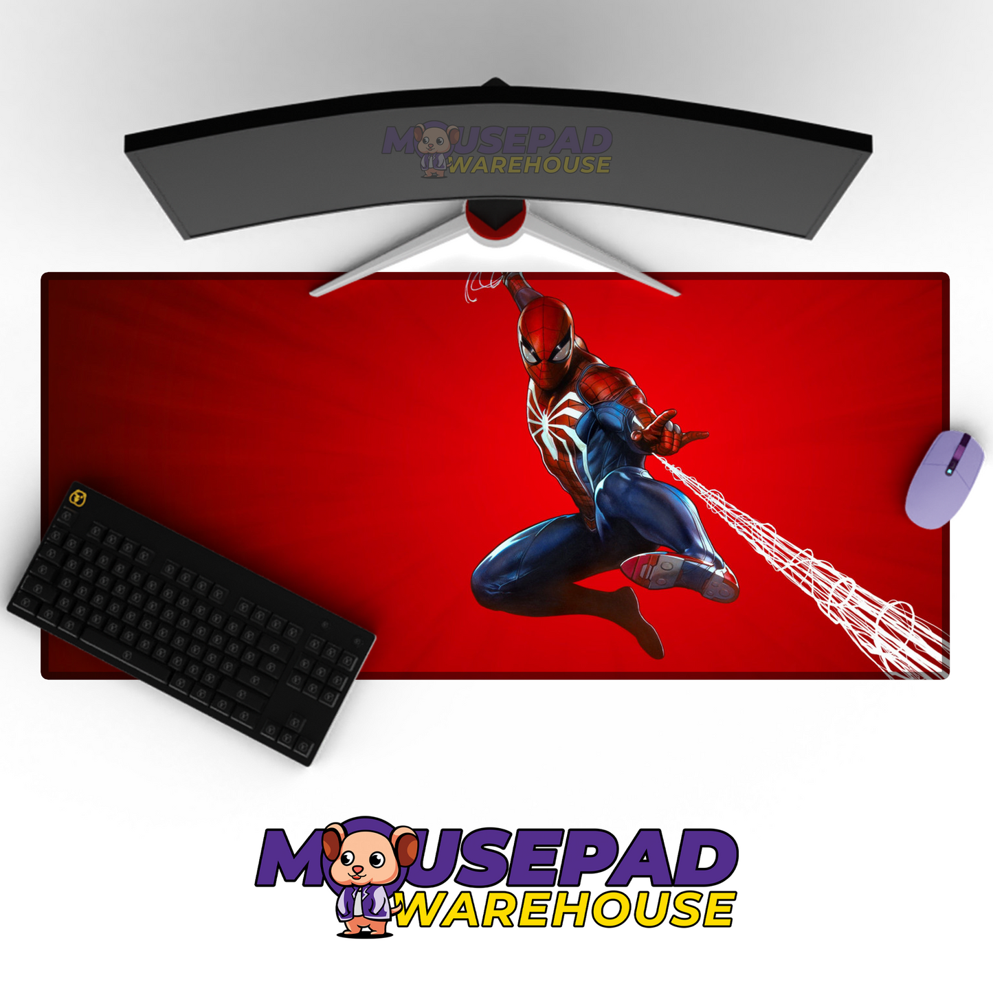 Spider Man V31 Mousepad Mockup