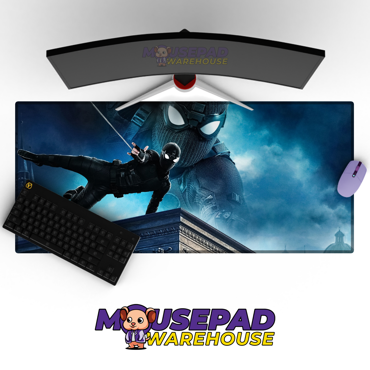 Spider Man V33 Mousepad Mockup