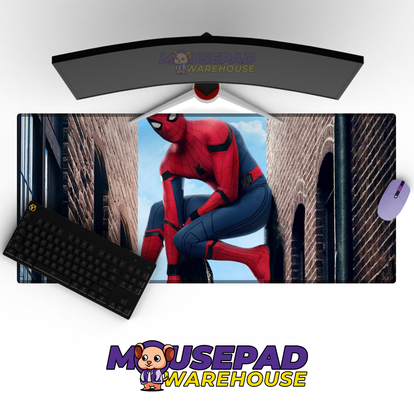 Spider Man V34 Mousepad Mockup