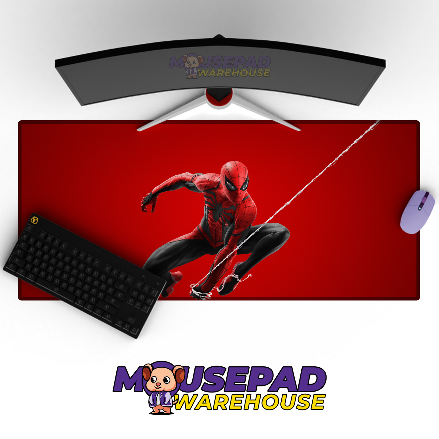 Spider Man V37 Mousepad Mockup