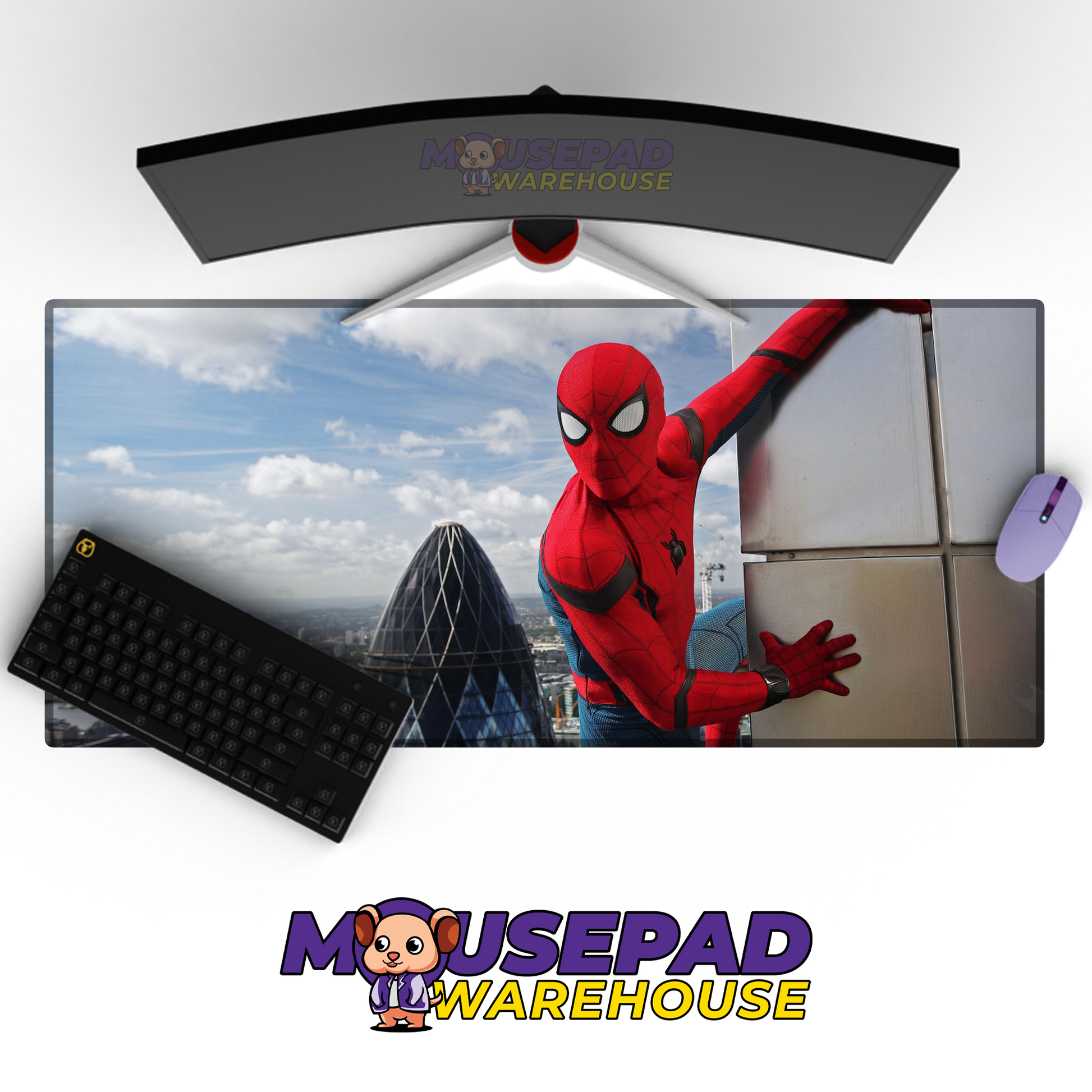 Spider Man V41 Mousepad Mockup