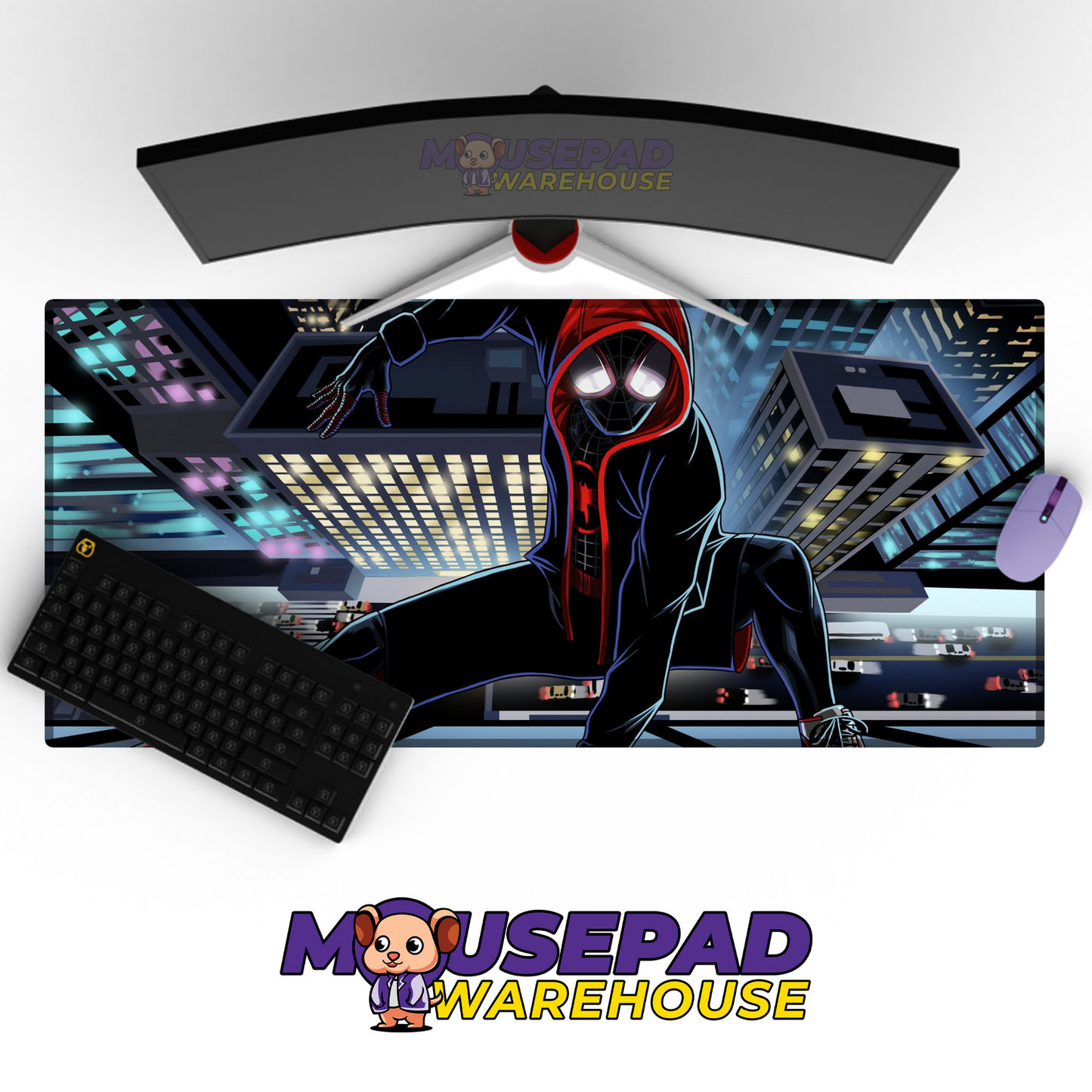 Spider Man V45 Mousepad Mockup
