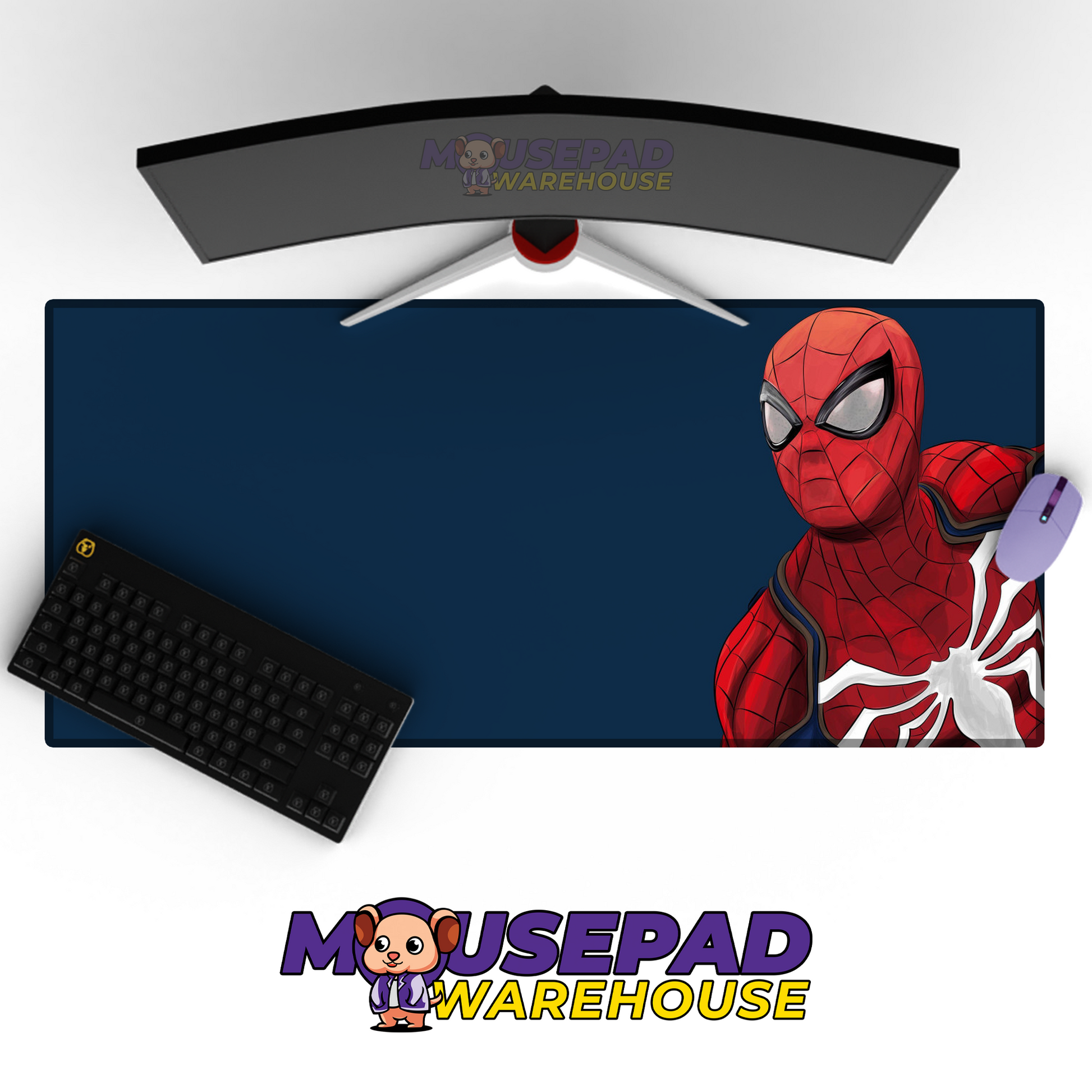 Spider Man V5 Mousepad Mockup
