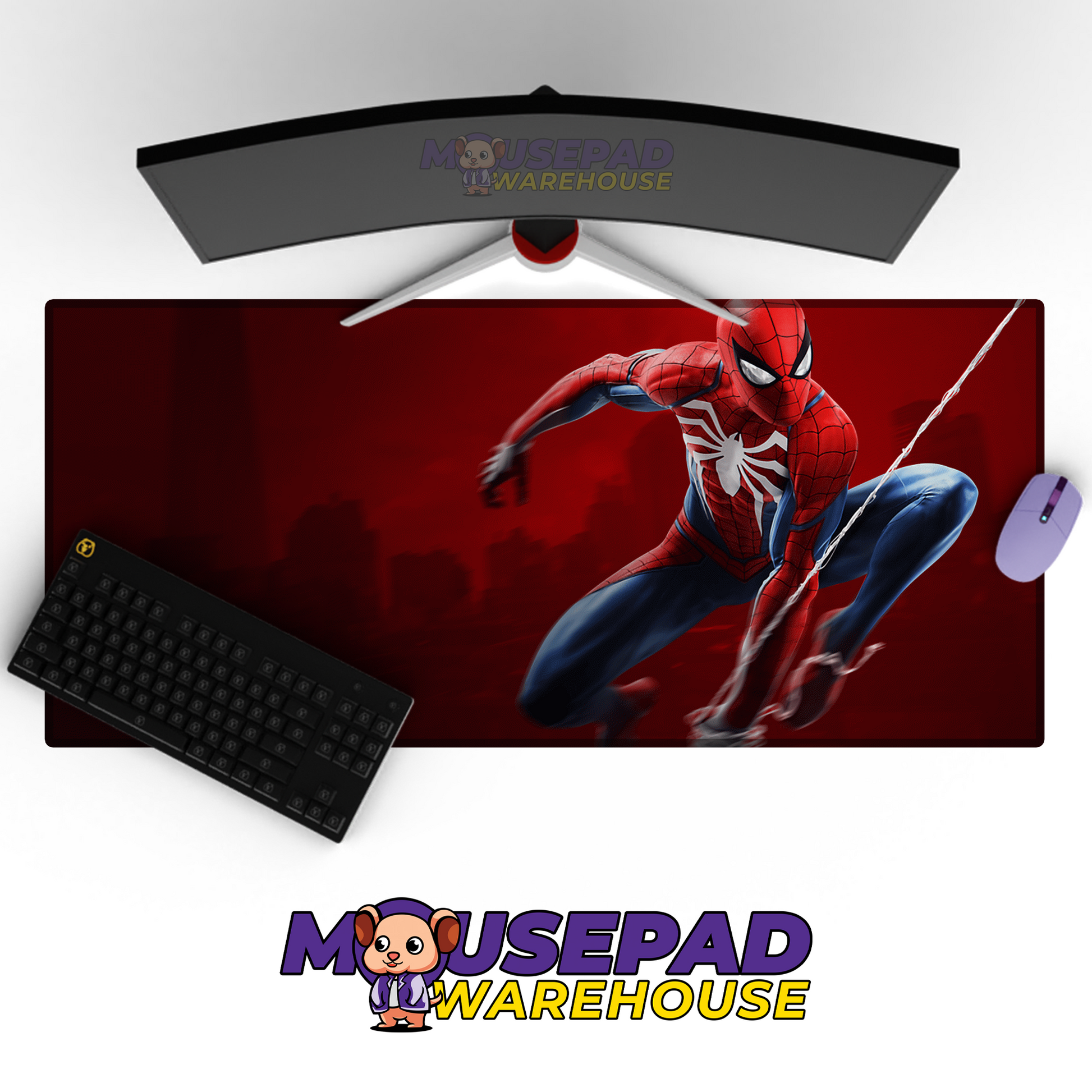 Spider Man V6 Mousepad Mockup