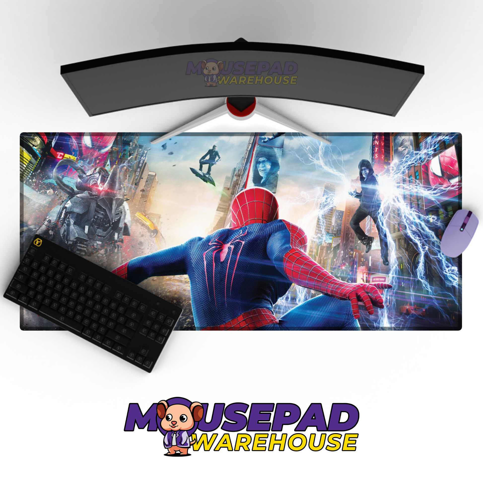 Spider Man V9 Mousepad Mockup