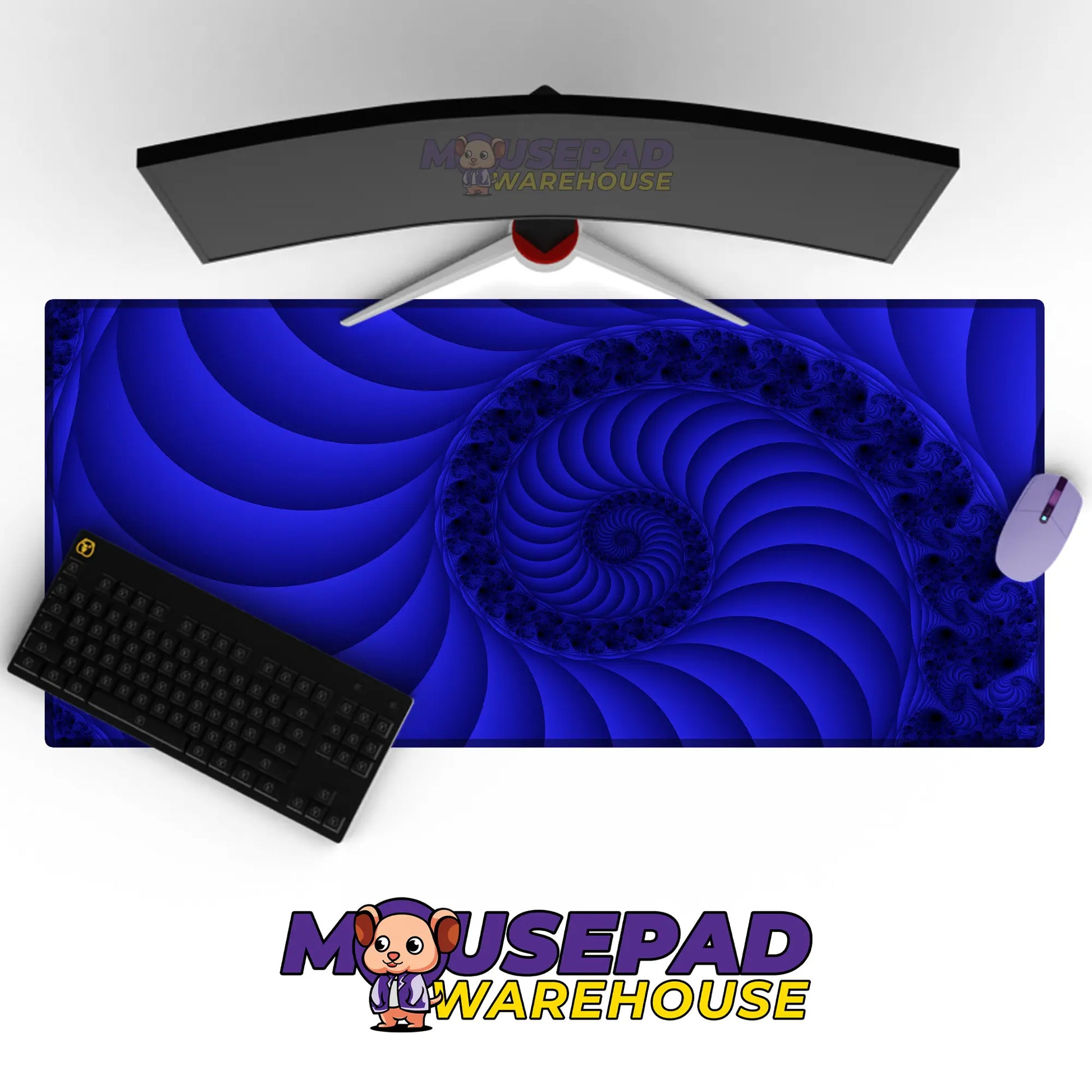 Spiral Pattern Mousepad 1136169 - Mousepad Warehouse