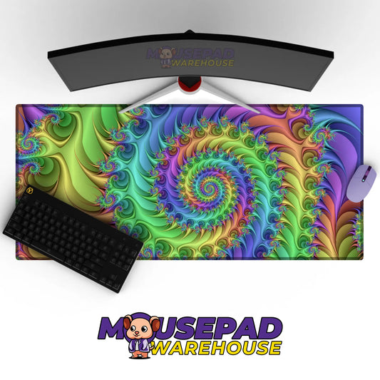 Spiral Pattern Mousepad 696755 - Mousepad Warehouse