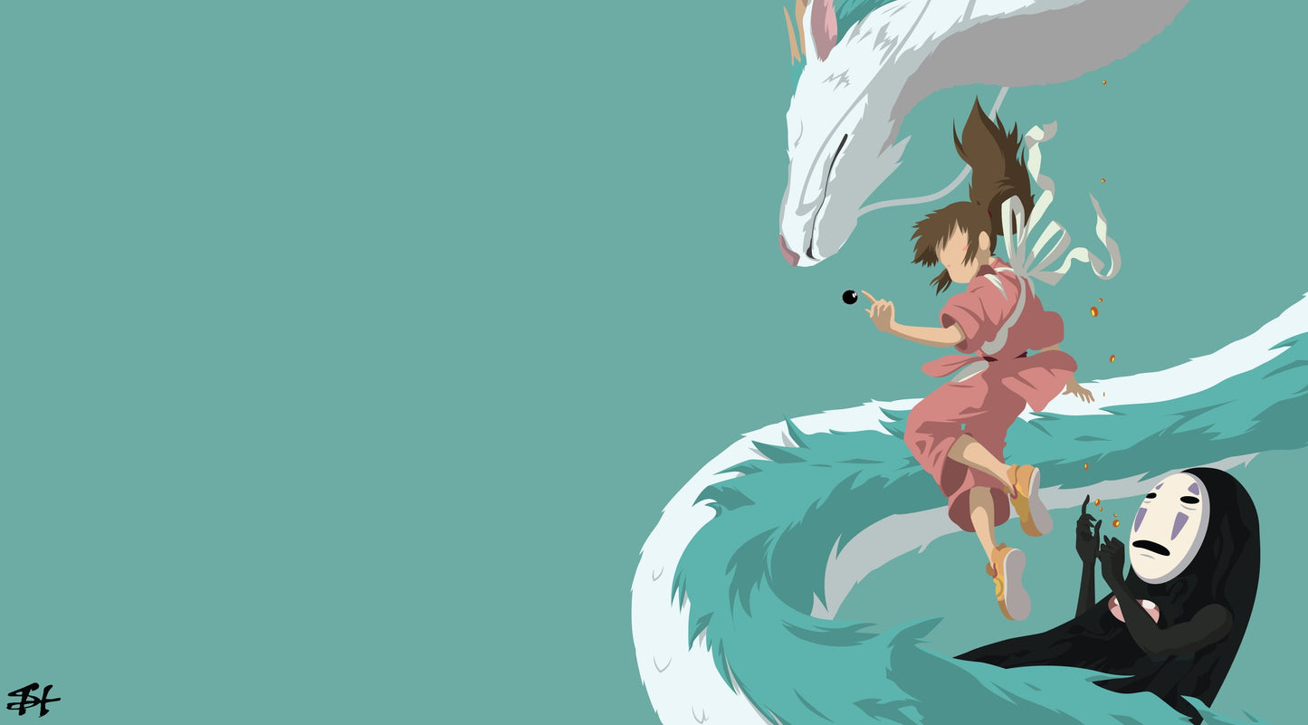 Spirited Away V22 Mousepad