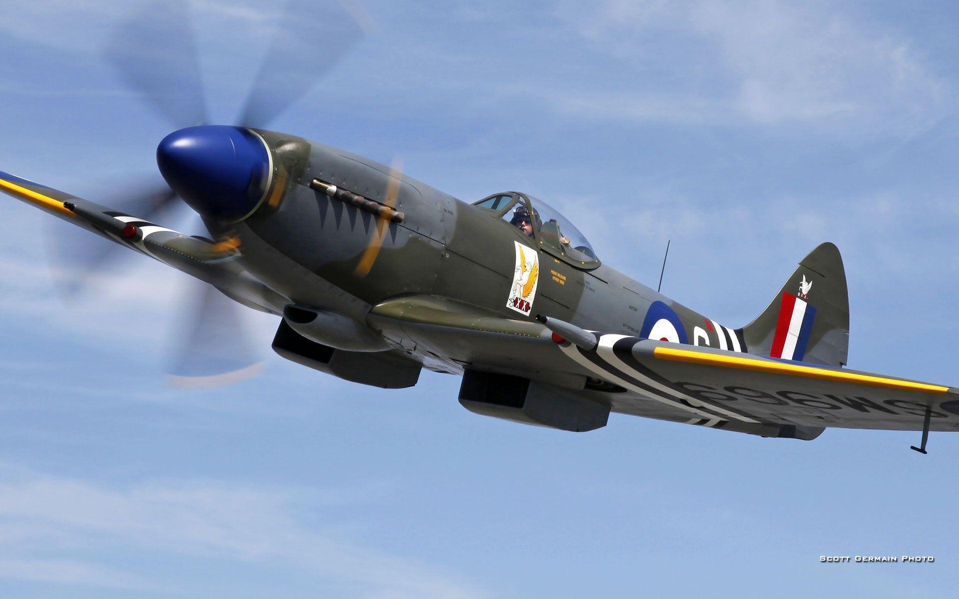 Spitfire WWII V11 Mousepad Deskmat