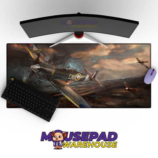 Spitfire WWII V18 Mousepad Deskmat Mockup
