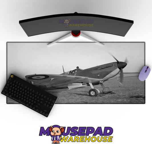 Spitfire WWII V19 Mousepad Deskmat Mockup