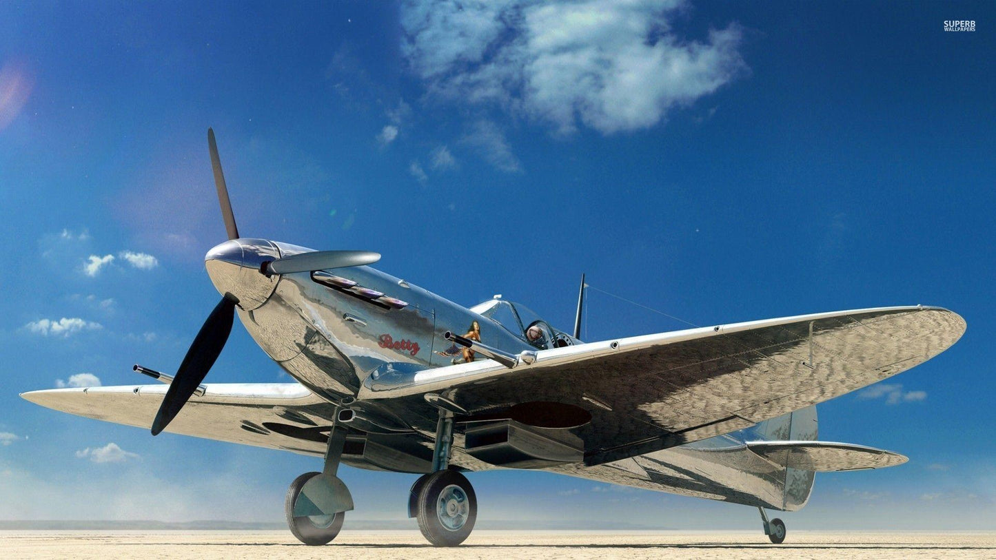 Spitfire WWII V22 Mousepad Deskmat