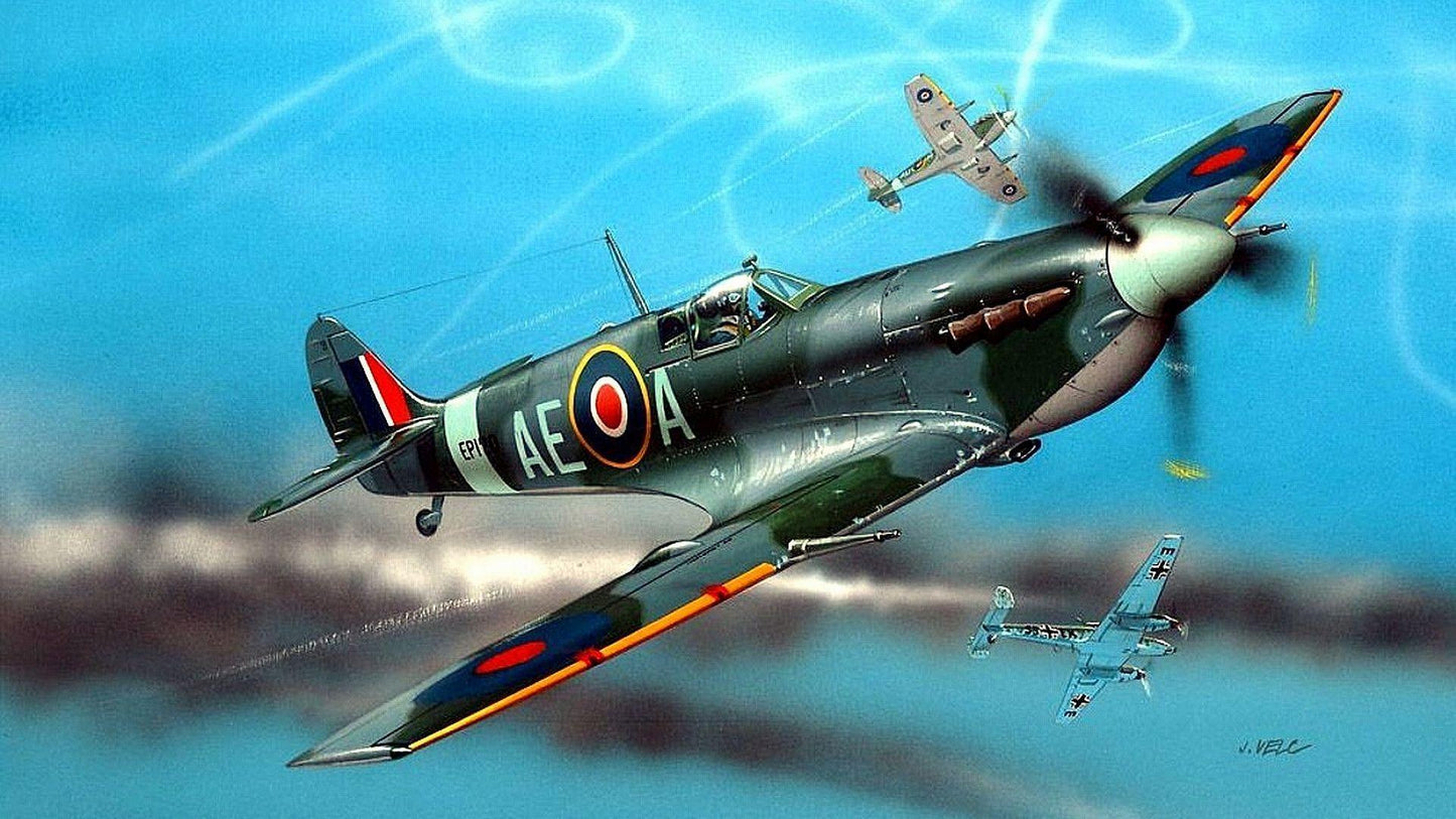 Spitfire WWII V23 Mousepad Deskmat