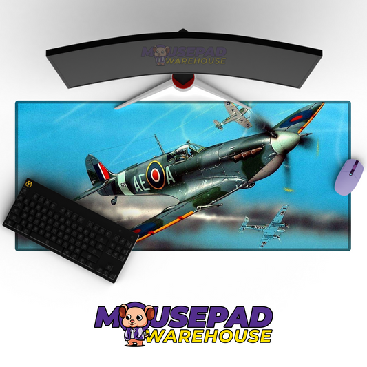 Spitfire WWII V23 Mousepad Deskmat Mockup