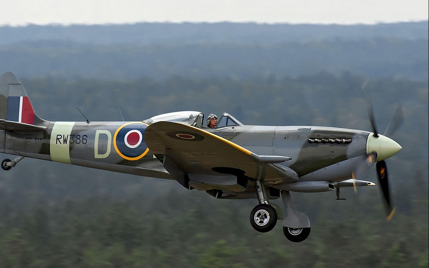 Spitfire WWII V2 Mousepad Deskmat