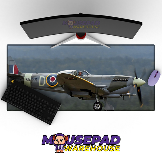 Spitfire WWII V2 Mousepad Deskmat Mockup