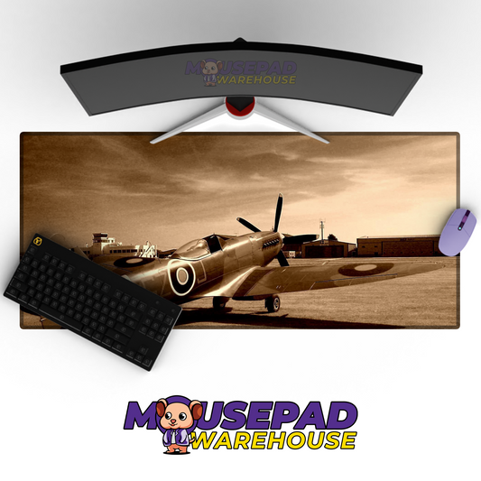 Spitfire WWII V3 Mousepad Deskmat Mockup