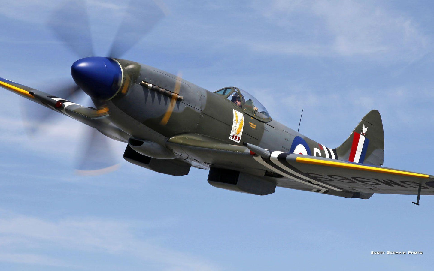 Spitfire WWII V4 Mousepad Deskmat