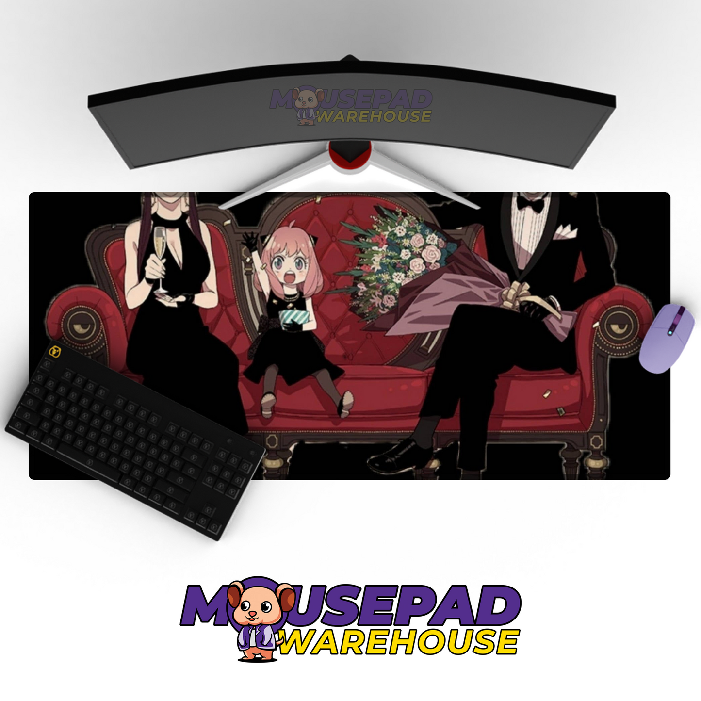 Spy x Family V14 Mousepad Mockup