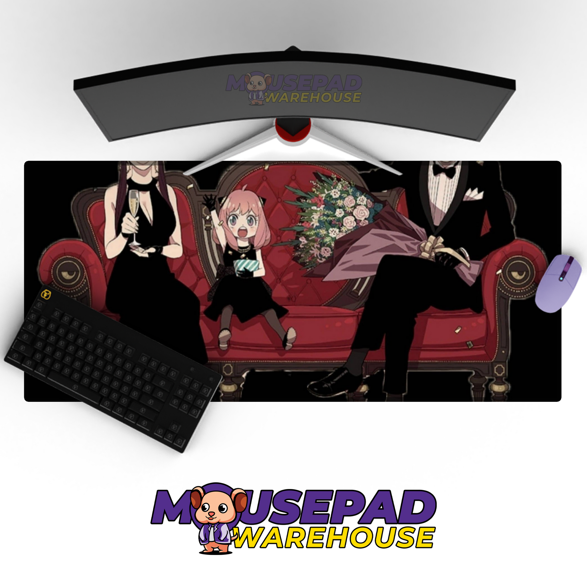 Spy x Family V14 Mousepad Mockup