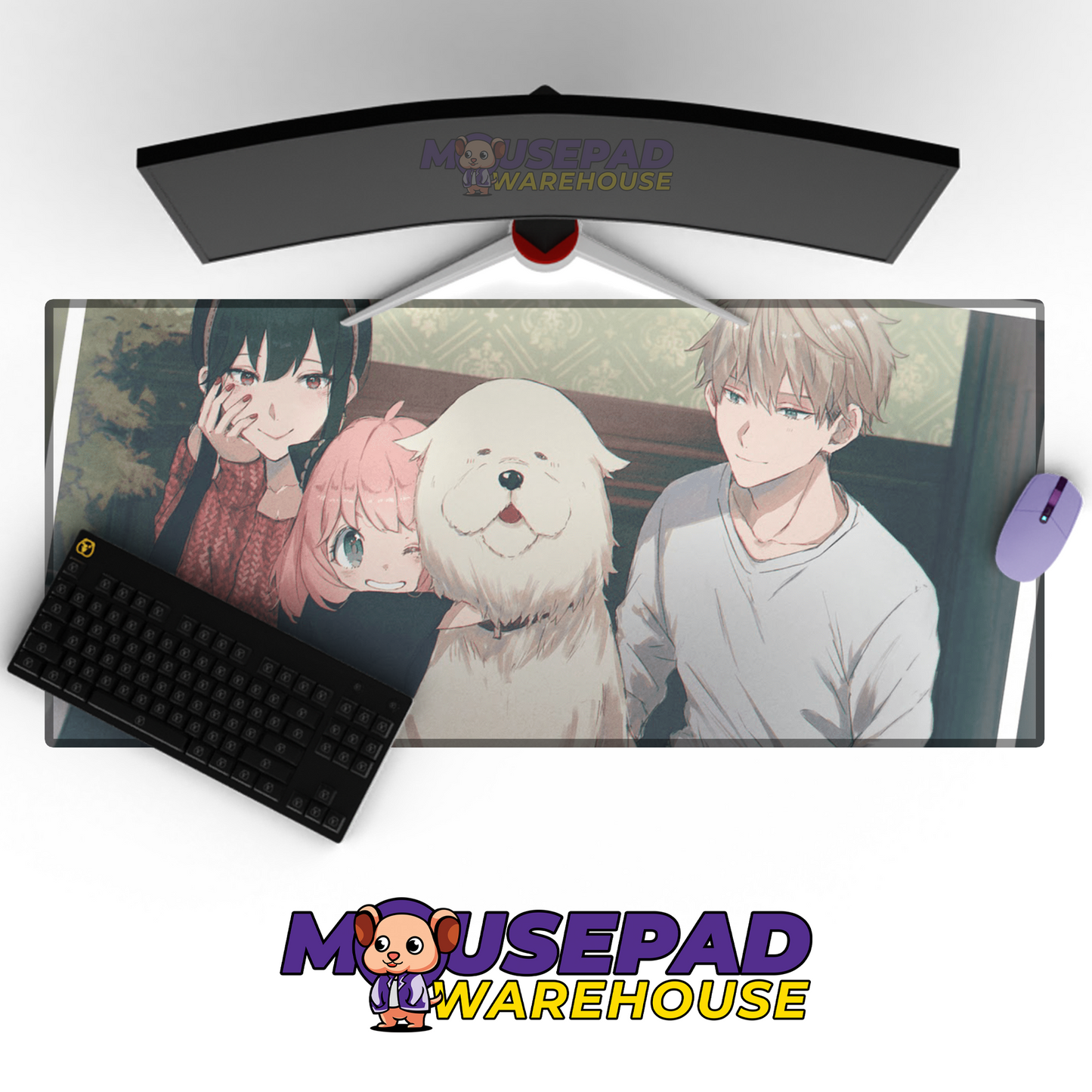 Spy x Family V18 Mousepad Mockup