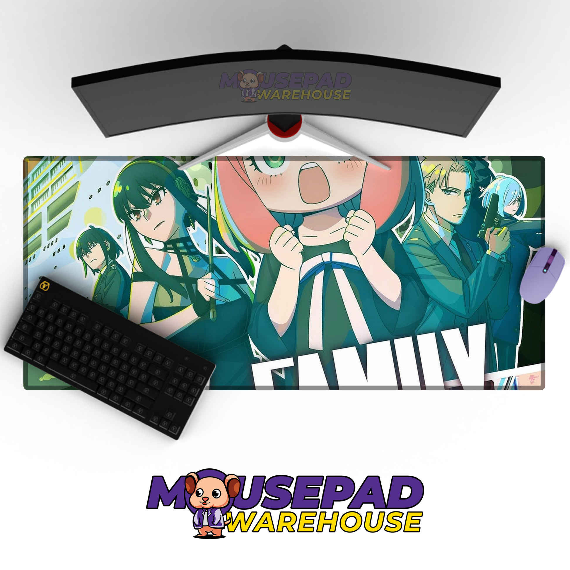 Spy x Family V21 Mousepad Mockup
