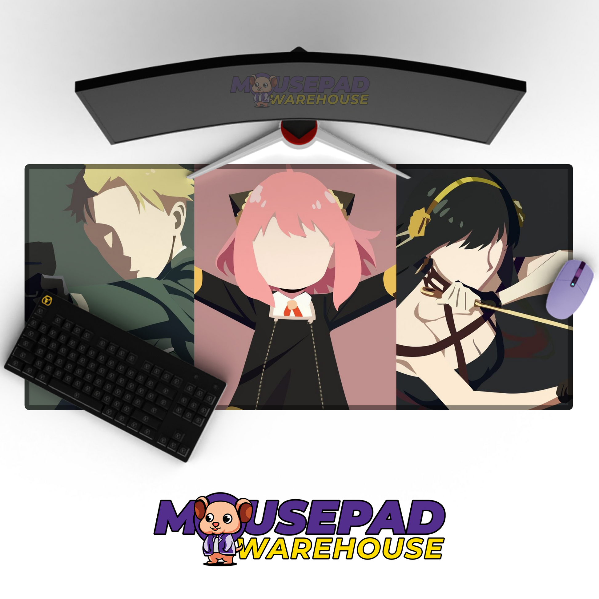 Spy x Family V25 Mousepad Mockup