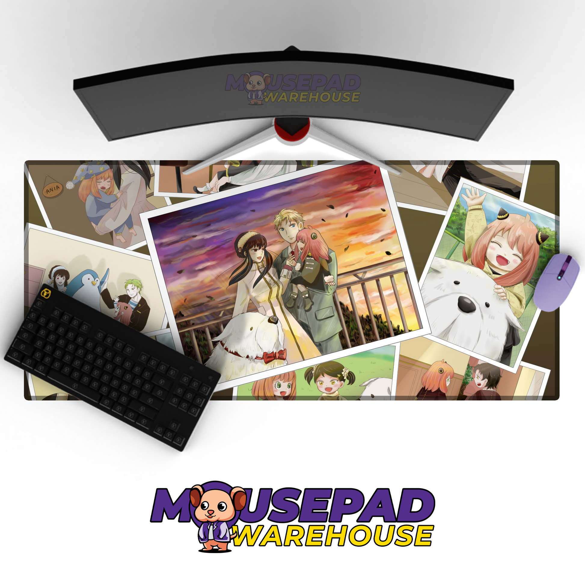 Spy x Family V27 Mousepad Mockup