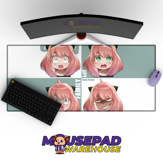Spy x Family V2 Mousepad Mockup