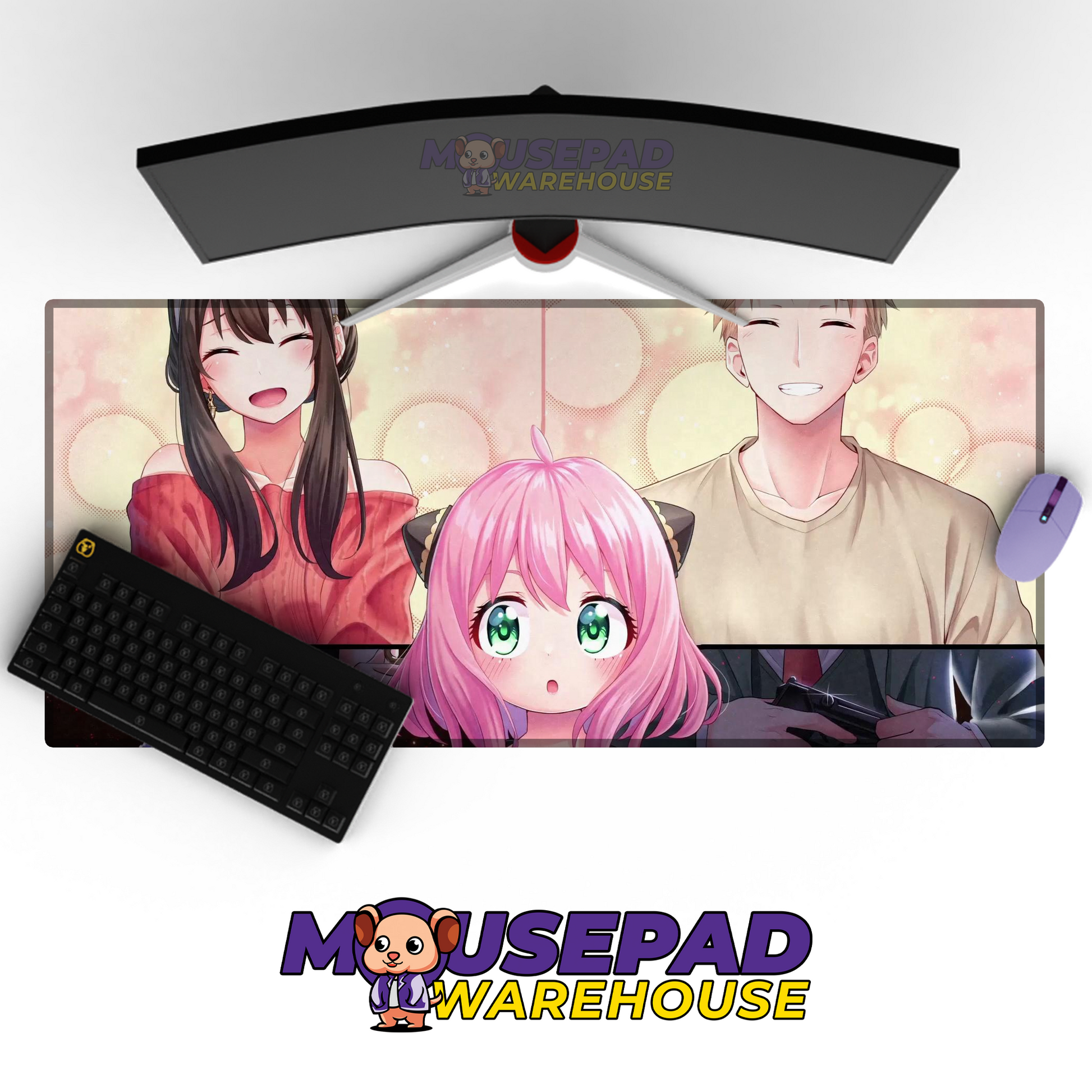 Spy x Family V33 Mousepad Mockup